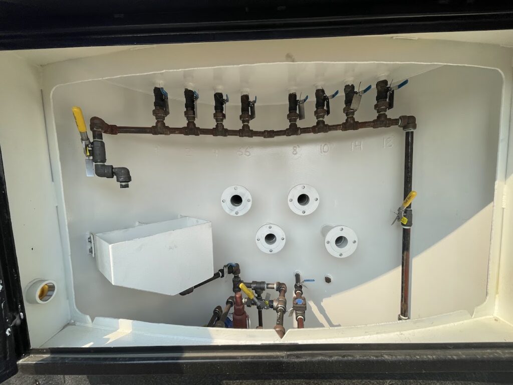 Tank Sampling Station with Valves and a Pump for Accurate Liquid Analysis and Testing