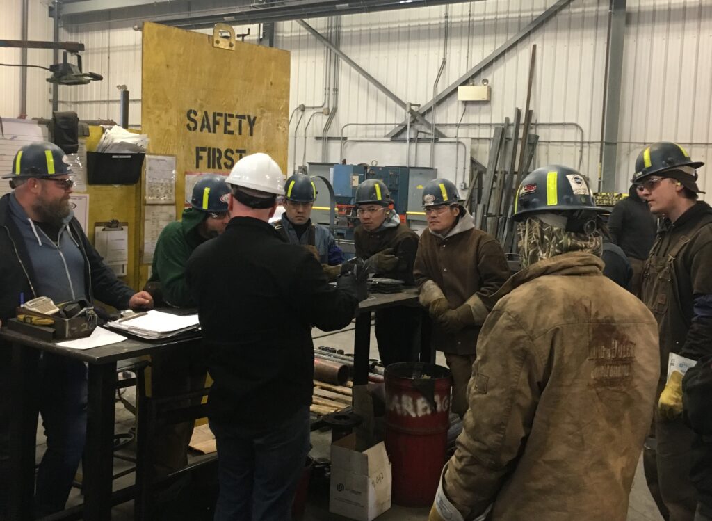 LMG Shop Safety Meeting, Highlighting our Commitment to Maintaining High Safety Standards and Practices